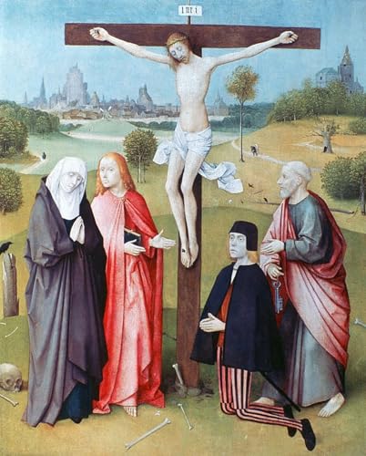 Cargando la cruz de Hieronymus Boske Lienzo para Decoraciones del Hogar en Salón
