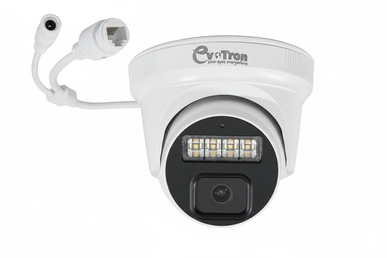 5MP IP CCTV Dome Camera Indoor Wired, 24/7 Color Imaging with Audio Recording and Human Detection, Night Vision, Network Protocol: PoE, TCP/IP, ON_VIF Technology, Wall Mount, PoE Power-image-4