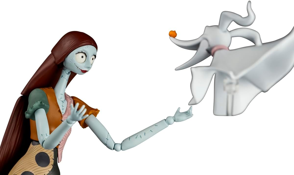 Kaiyodo Revoltech Nightmare Before Christmas Sally Total Height Approx. 6.9 inches (175 mm), Non-scale, PVC & ABS, Pre-painted Action Figure