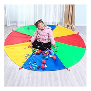 Buitenspelen Voor Kinderen, Kwekerij Fysieke Training Speel Parachutespellen, Weerstand Parachute Voor 3-6 Jaar Oud…