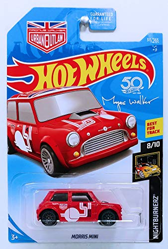 Hot Wheels Mattel 2018 Nightburnerz – Magnus Walker Urban Outlaw Morris Mini (311/365)