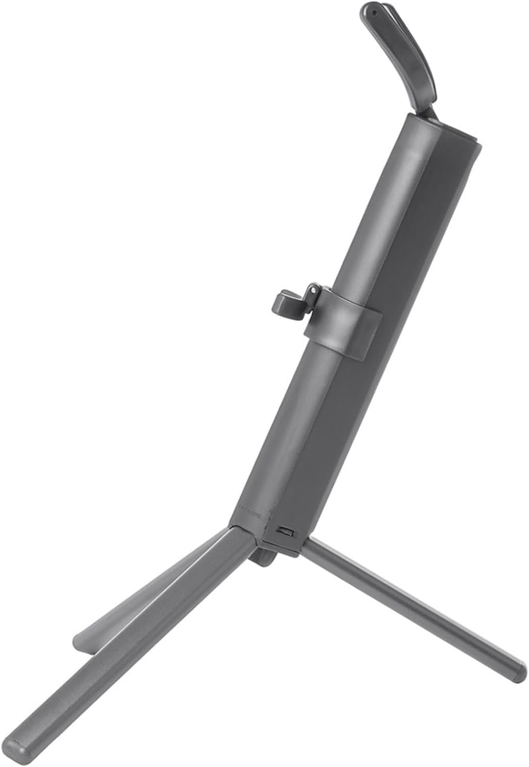 Luxshiny Portable Foldable Tenor Saxophone Stand Rack with Black Metal Bracket for Tenor Sax Holder, Lightweight Instrument Display Stand Suitable for Music Practice and Performance