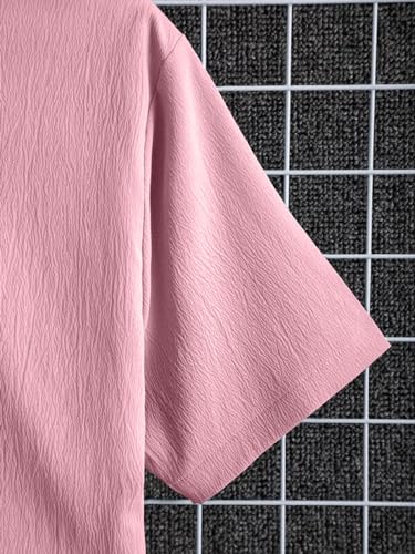 Image of ROYALICA Regular Fit Mens seer Shirt Pink XL