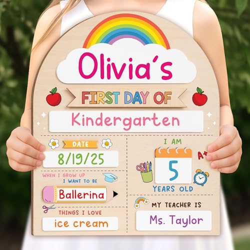 My First Day of School Sign 12