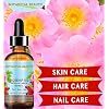 Botanical Beauty ROSEHIP SEED OIL 100% Pure Natural Refined Cold-pressed Carrier Oil For Face, Skin, Body, Hair, Lip, Nails, Rich in vitamin C, Vitamin E, Anti-Aging (2 Fl Oz 60 ml)