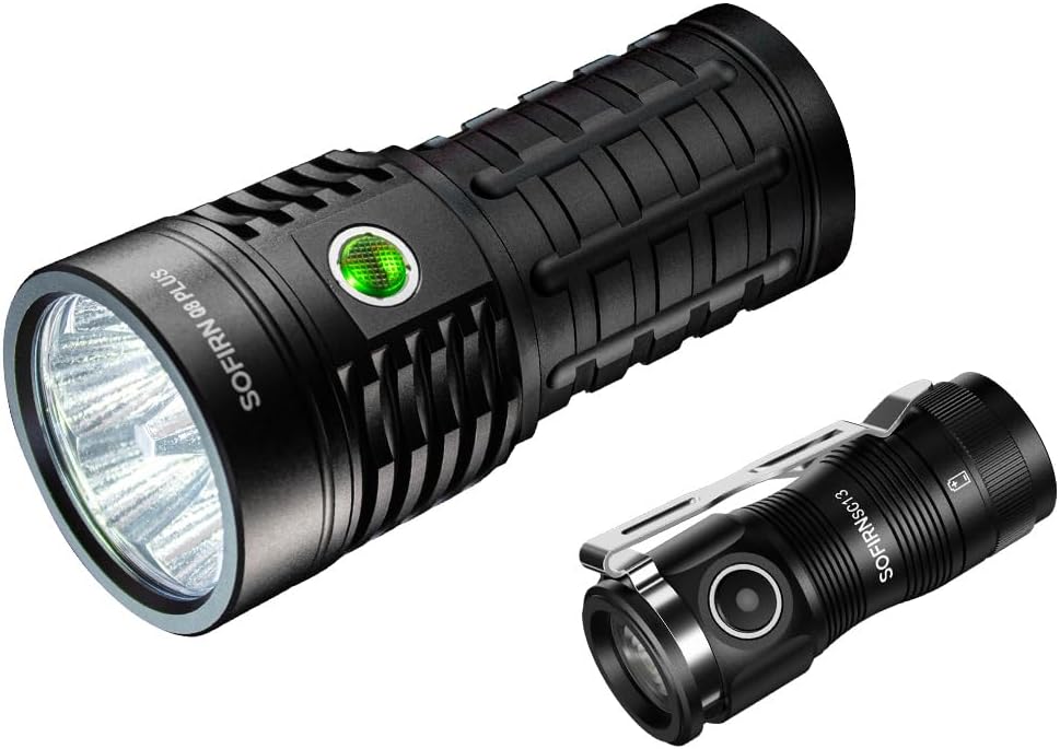 Sofirn Q8 Plus and SC13 Flashlight Bundle