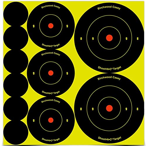 Birchwood Casey Shoot-N-C Bullseye Assortment Pack, 110ct