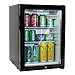Produktbild GGM Gastro Compact Minibar-Kühlschrank - 34 Liter - 65 W - LED-Innenbeleuchtung - automatische Abtaufunktion - 4 x höhenverstellbare Füße - abschließbar - Schwarz - MBKD1GTK