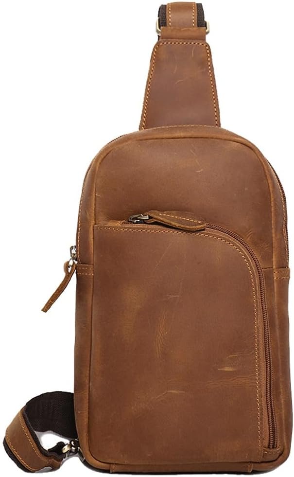 Versatile Vintage Chest Bag Crossbody Large Capacity Shoulder