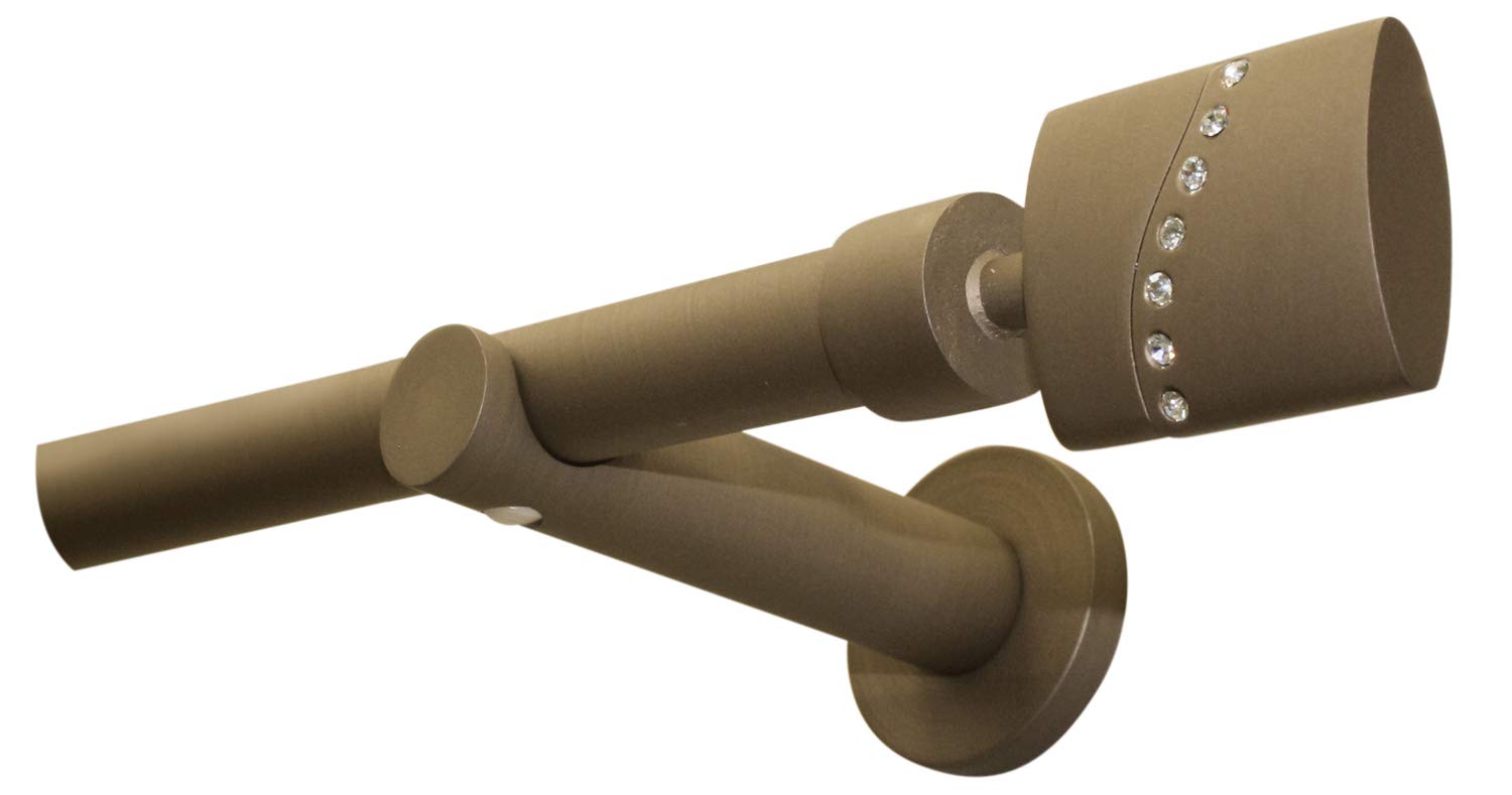 GARDINIA Chicago wanddrager 1-loop gesloten wit ø 20 mm 12 cm kopen