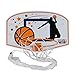 Taylor Toy Over the Door Hanging Laundry Hamper – Basketball Hamper for Kids Bedroom, Sports-Themed Laundry Basket with Hoop Design, Fun Organizer for Boys Room, Teen Dorm, or Playroom Decor