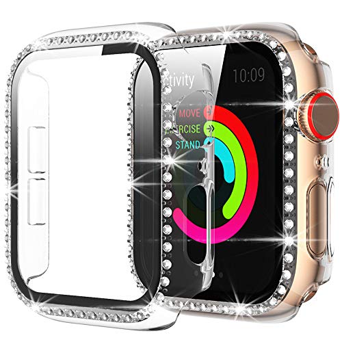 Miimall Bling Case Compatible for Apple Watch Series 3/2/1 38mm