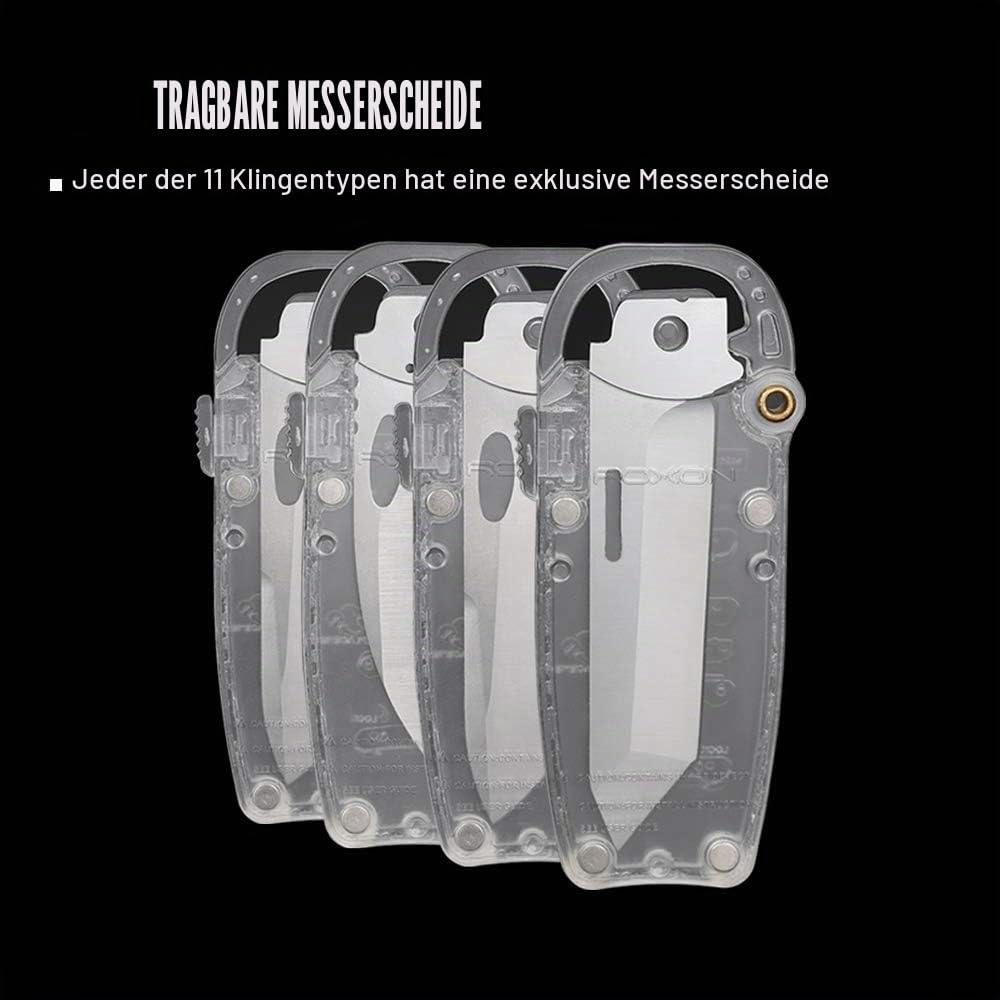 Roxon Austauschbare Messerklingen BA141517-Säge & Schlüsselwerkzeug & Kamm | für S505G, S802 Phantom, S501U, S502 und S502U Phantasy