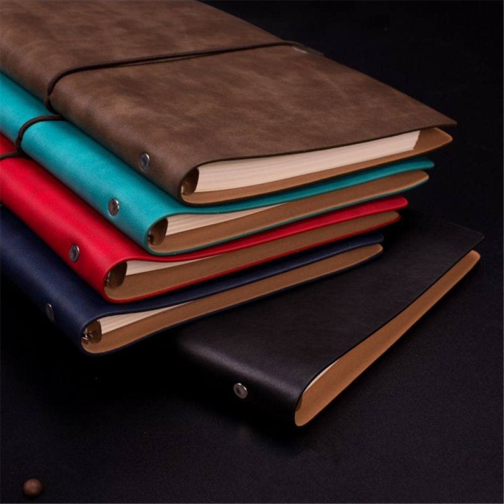 Almadih A5 Agenda De Cuero A5, Diario De Cuero Recargable, Cuaderno De Cuero Cartera Portadocumentos