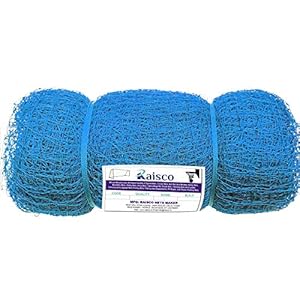 Raisco 5×10 Feet Nylon Cricket Net 5×10 Feet Nylon (50 Sqr Ft) (Blue)