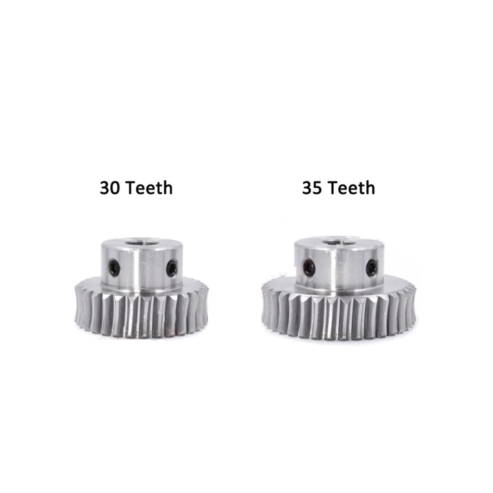 Bevel Gear Pinion Hardware Mechanical 15T-50T 1M 45# Steel Worm Gear 20 30 35 40 50 Teeth 1 Module Turbine Speed Ratio 1:20/30/35/40/50 Bore 10mm(30 Teeth)
