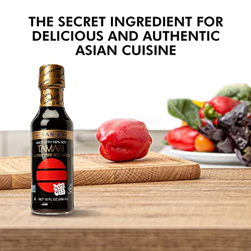 San-J Tamari Premium Soy Sauce, 10 oz