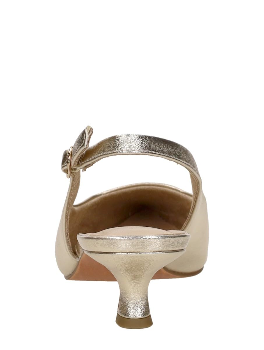 Marco Tozzi Damen Pumps weiches Feel Me Fußbett weiches Innenfutter Vegan Synthetisch