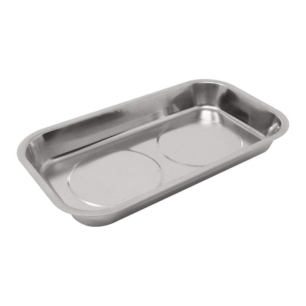 Bandeja magnética con base engomada antiarañazos para pernos y tuercas 4