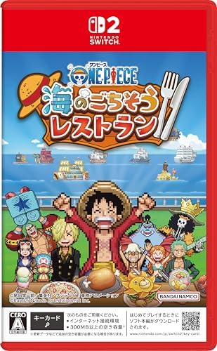ONE PIECE 海のごちそうレストラン -Switch2 【Amazon.co.jp限定】特典 オリジナルデジタル壁紙 配信 & 【封入特典】キャラクター100体オリジナルシール 同梱