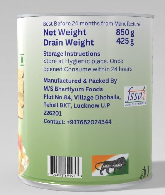 Yummient's Pineapple Tidbits, 850g, No Artificial Colours, Pure Fresh Pineapples - Image 2 thumbnail