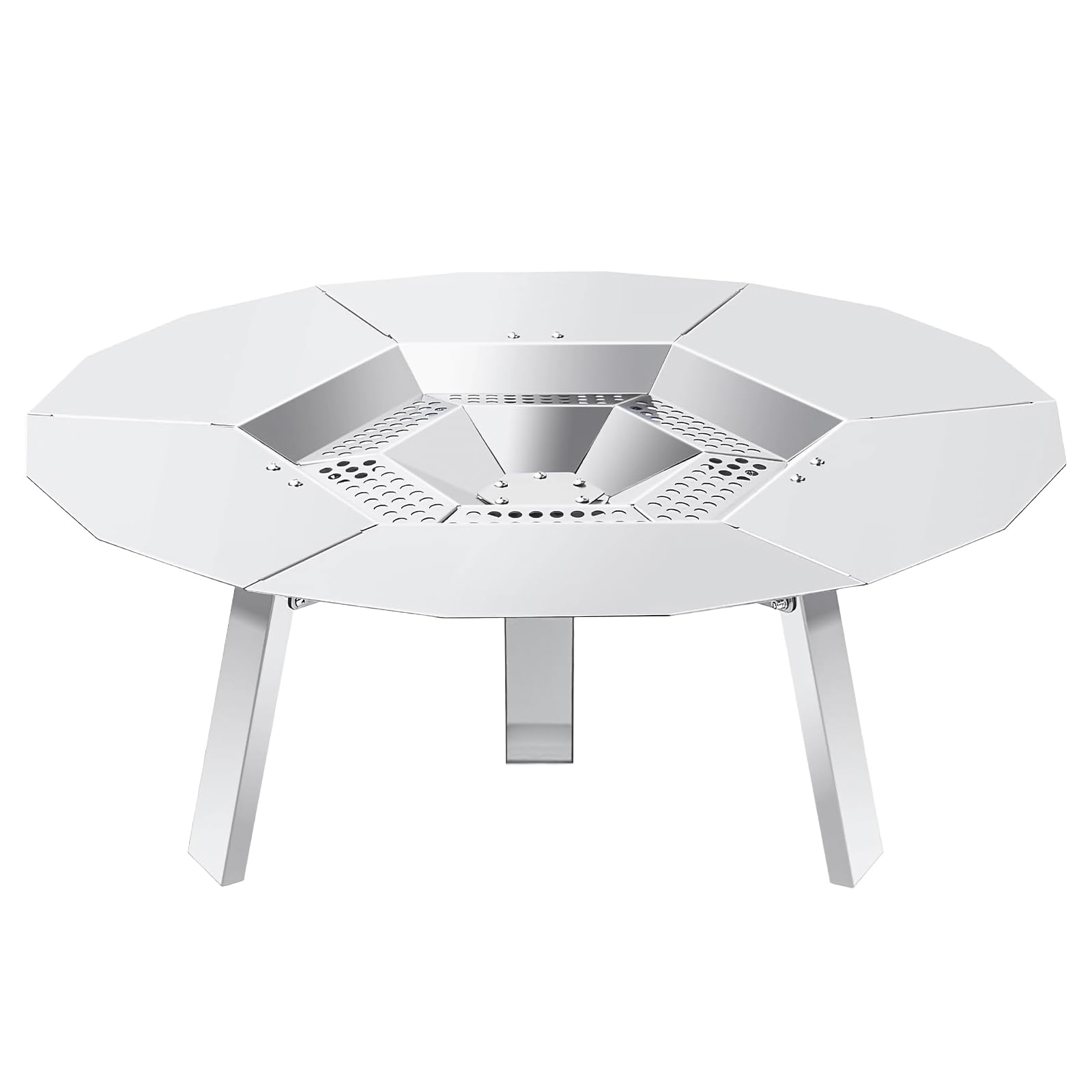 Heat Deflector for Solo Stove Bonfire 19.5", Heat Deflector for Solo Stove Bonfire Accessory with 3 Detachable Legs