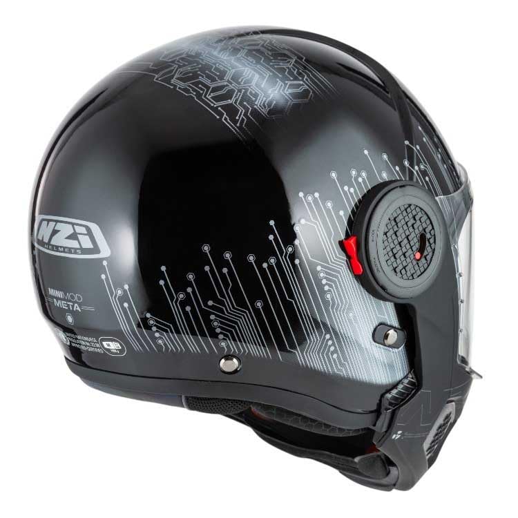 Casque Nzi Minimod Duo Meta M confortable contre le vent