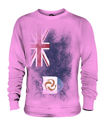 Sweat-shirt Anguilla drapeau dégradé pull imprimé homme femme tendance