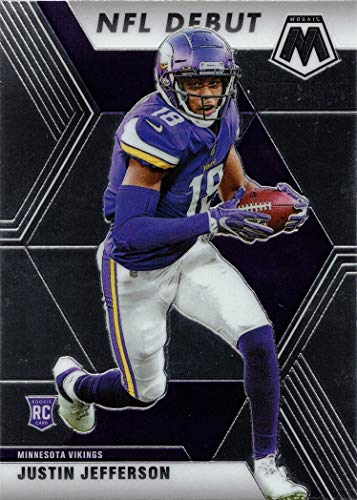 2020 Panini Mosaic Football #270 Justin Jefferson Rookie Card