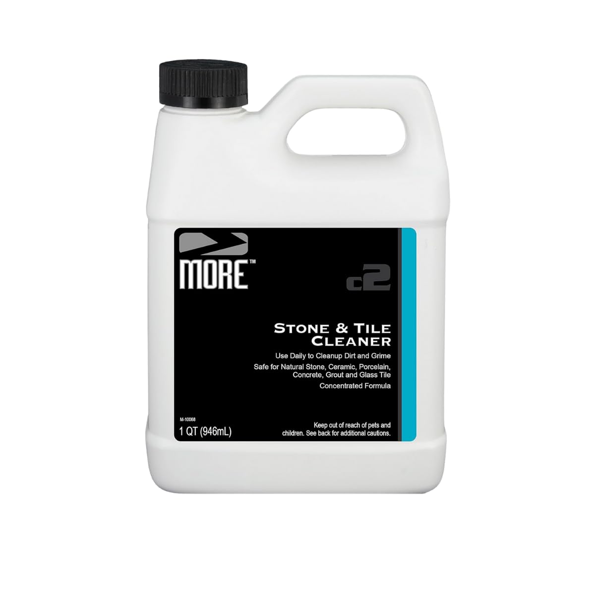 MORE Stone & Tile Cleaner - Water Based Formula for Daily Use on Natural Stone and Quartz Surfaces [Quart / 32 oz.]