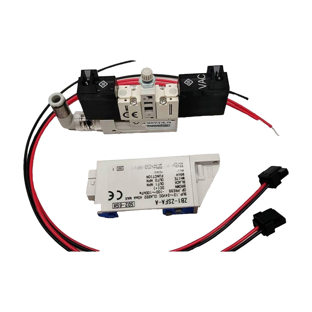 Generador de vacío industrial ZB0030 neumático para automatización L4KB 2