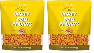 Honey BBQ Peanuts 26oz (Pack of 2)