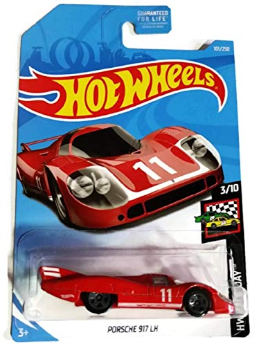 Hot Wheels 2019 Hw Race Day 3/10 - Red Porsche 917 LH miniatura 1