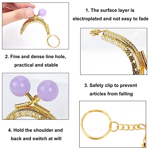 PandaHall 13pz Telaio per Borsa ad Arco con