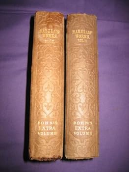 Hardcover Rabelais' Works vols. I and II (1864 ed. with commentary) Book
