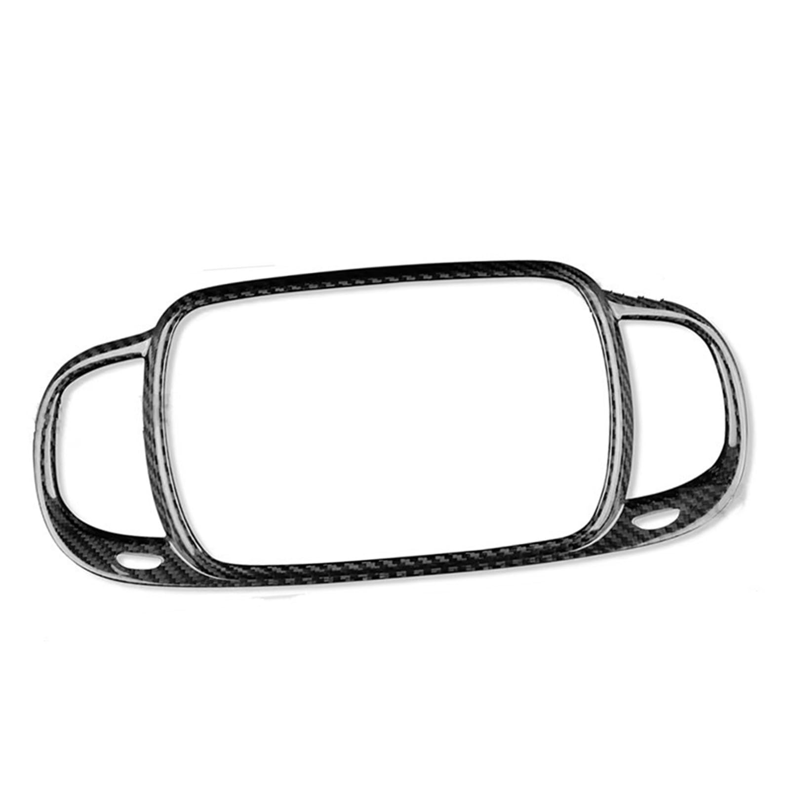 Center Console Trim Compatible with Abarth 595 695 2016-2023 2024 7inch Car Center Console Navigation Frame Sticker Interior Panel Trim Cover LHD RHD
