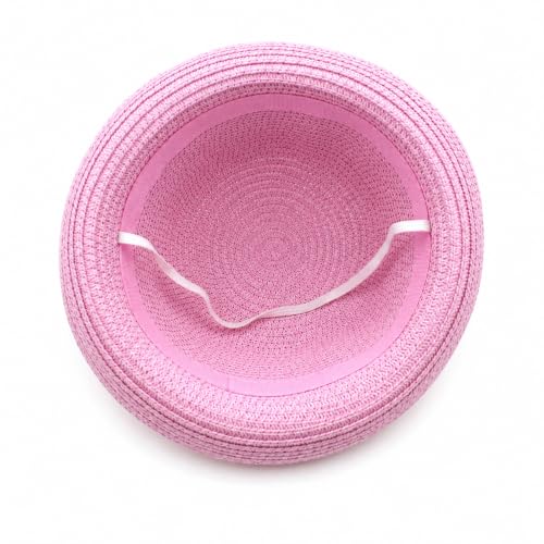 Image of VRITRAZ Baby Boy's and Girl's Kids Children Cute Printed Cartoon Gift Summer Fancy Dress Straw Fasion Hat Cap 1