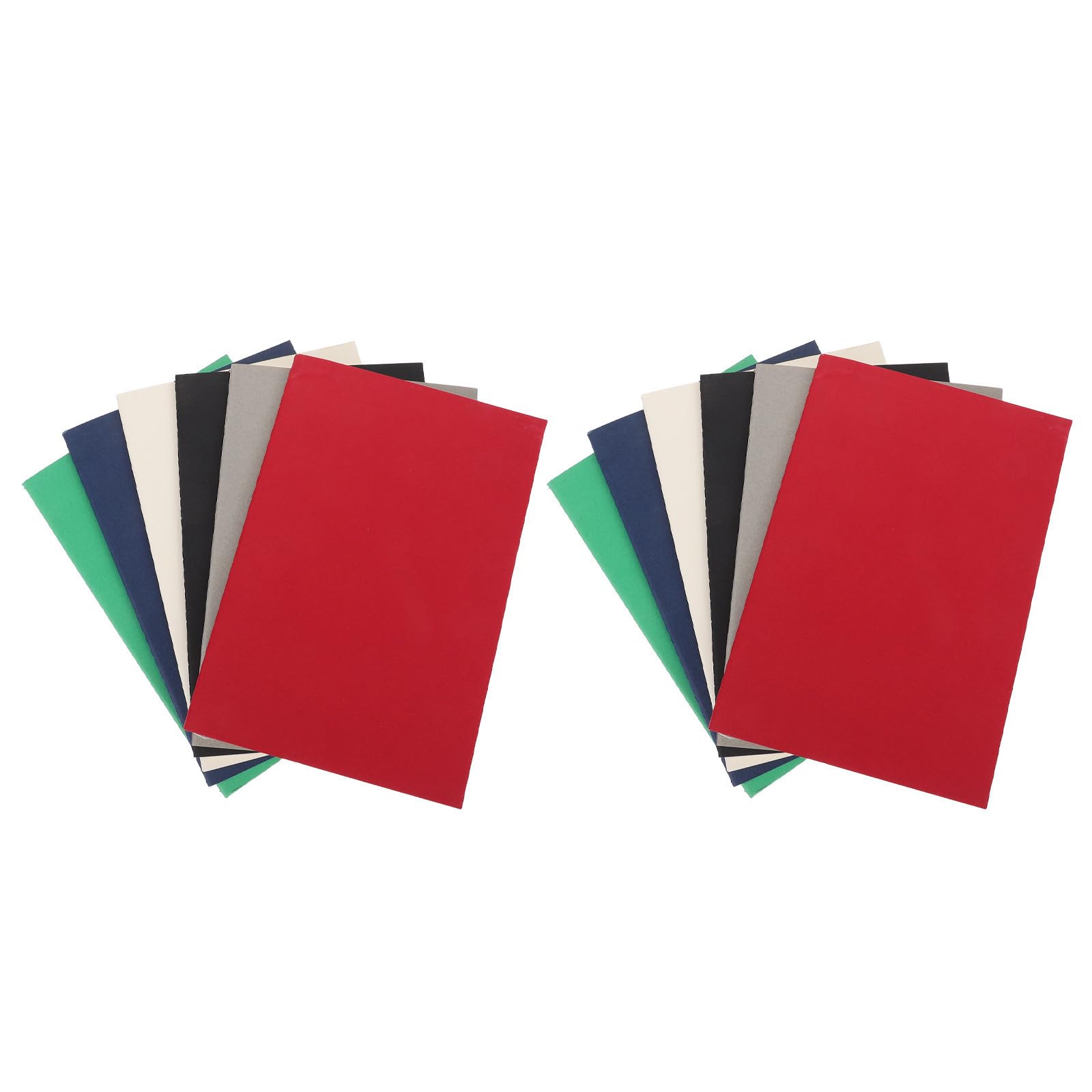 ifundom 12 Piezas Cuaderno de Bocetos Kraft A5 para Estudiantes, 60 Páginas