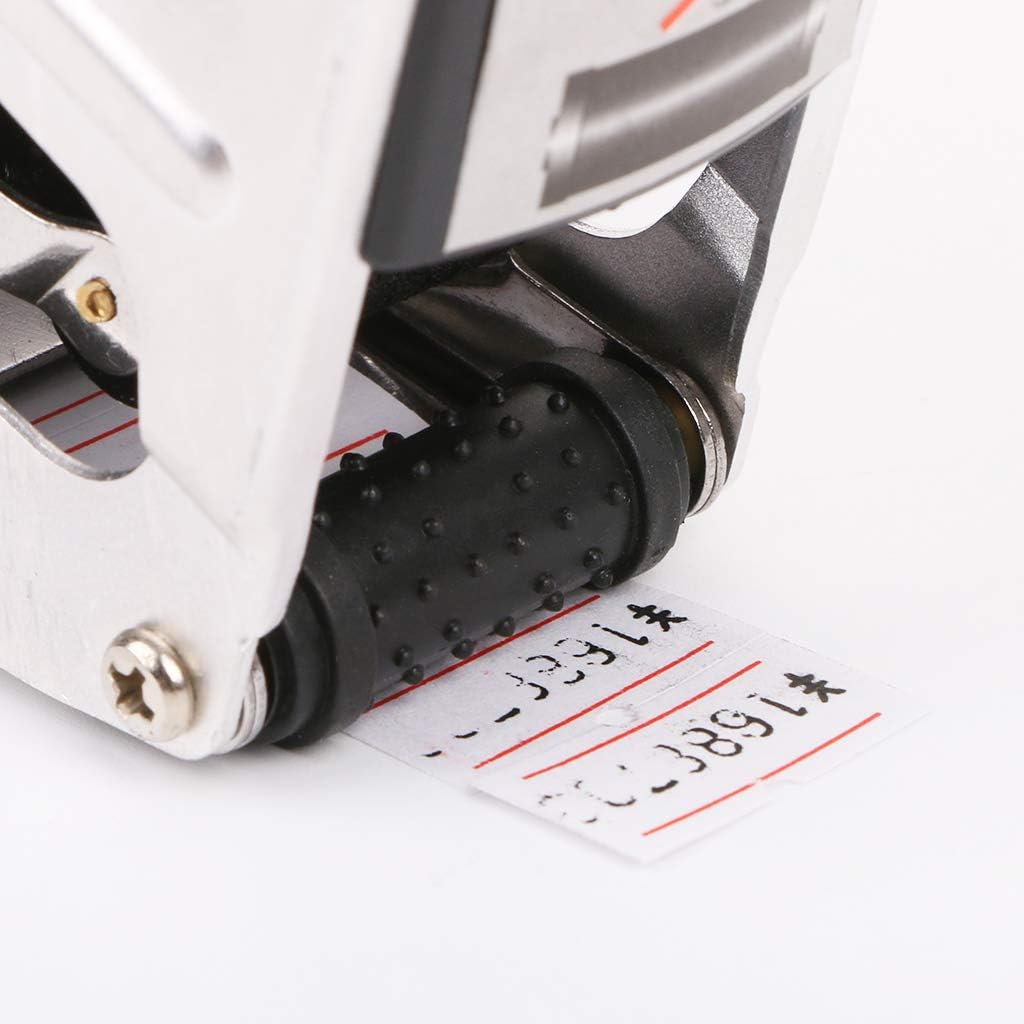 MX-H813 A-line 8 Digits Tag Labeler Labeller Label Paper for Retail St Kneaded Eraser Case