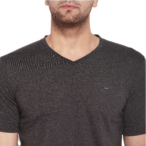 Image of Orewa Men Men's Solid Regular Fit T-Shirt