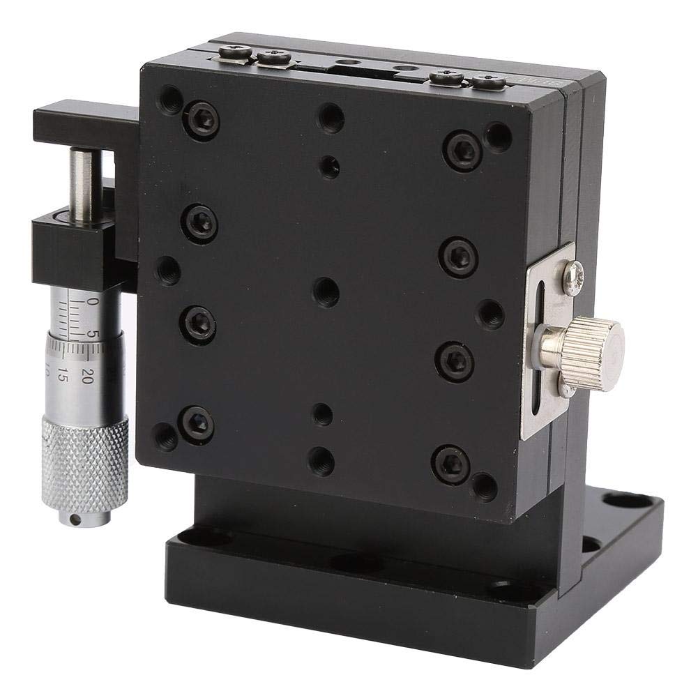 DUCKDOG Z-Axis Micrometer Manual Slide Table 80x80mm Cross Roller Bearing Vertical Linear Stage SEMZL60-AS