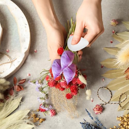 Mousse pour Bourgeons de Fleurs Blancs et Accessoires Loisirs Créatifs 20 Pcs