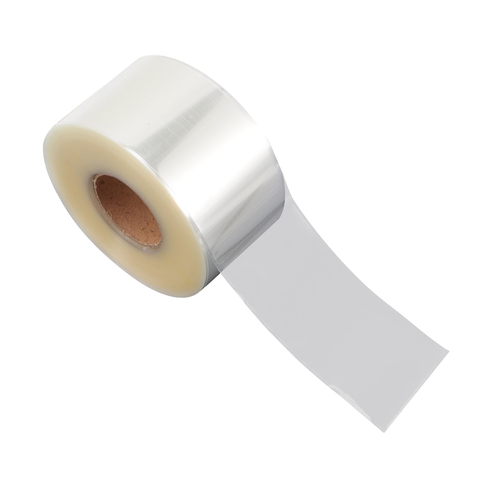 SHERCHPRY 500 Etichette Adesive Trasparenti in PVC Protettive per Codici a Barre Impermeabili e Antigraffio per Uso in Uffici Scuole e Biblioteche