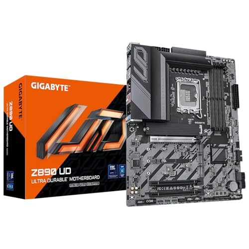 Image of GIGABYTE Z890 UD Motherboard - Intel Core Ultra Series 2, DDR5, PCIe 5.0, 2.5GbE LAN, USB4 Type-C, AI Perfdrive, Premium Cooling & Storage