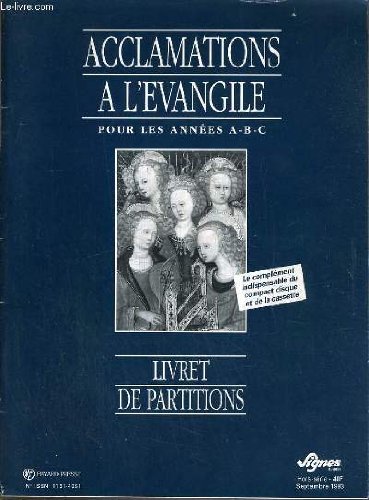 Amazon fr ACCLAMATIONS A L EVANGILE POUR LES ANNEES A B C HORS amazon-fr-acclamations-a-l-evangile-pour-les-annees-a-b-c-hors