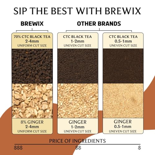 BREWIX Masala Chai Tea Loose Leaf CTC