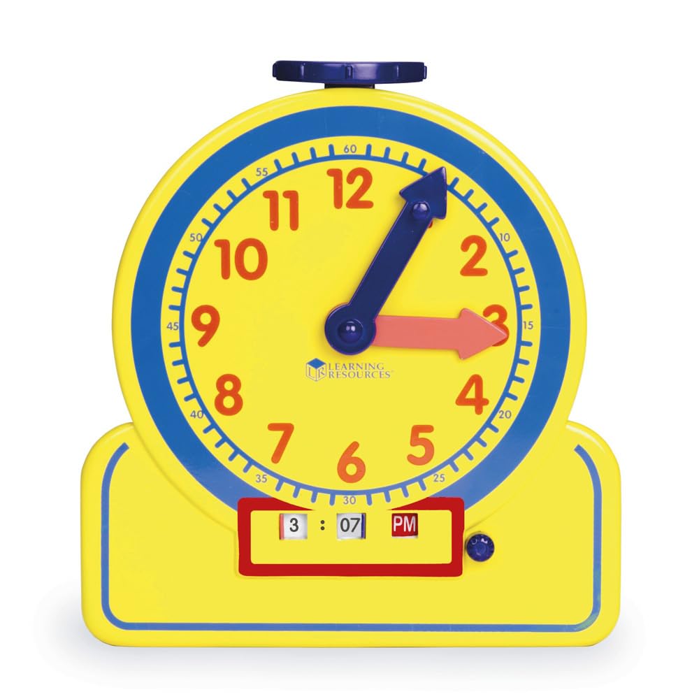 Learning Resources Orologio di apprendimento a 24 Ore Junior Primary Time Teacher™