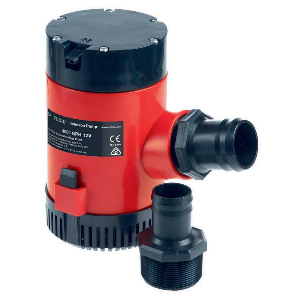 Johnson Pump Heavy Duty - Bomba de cuña sumergida (12 V)