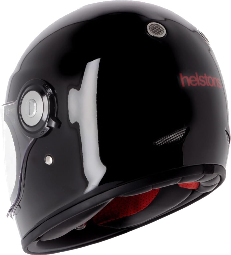 Helstons Naked Full Face Brilliant Carbon Hełm