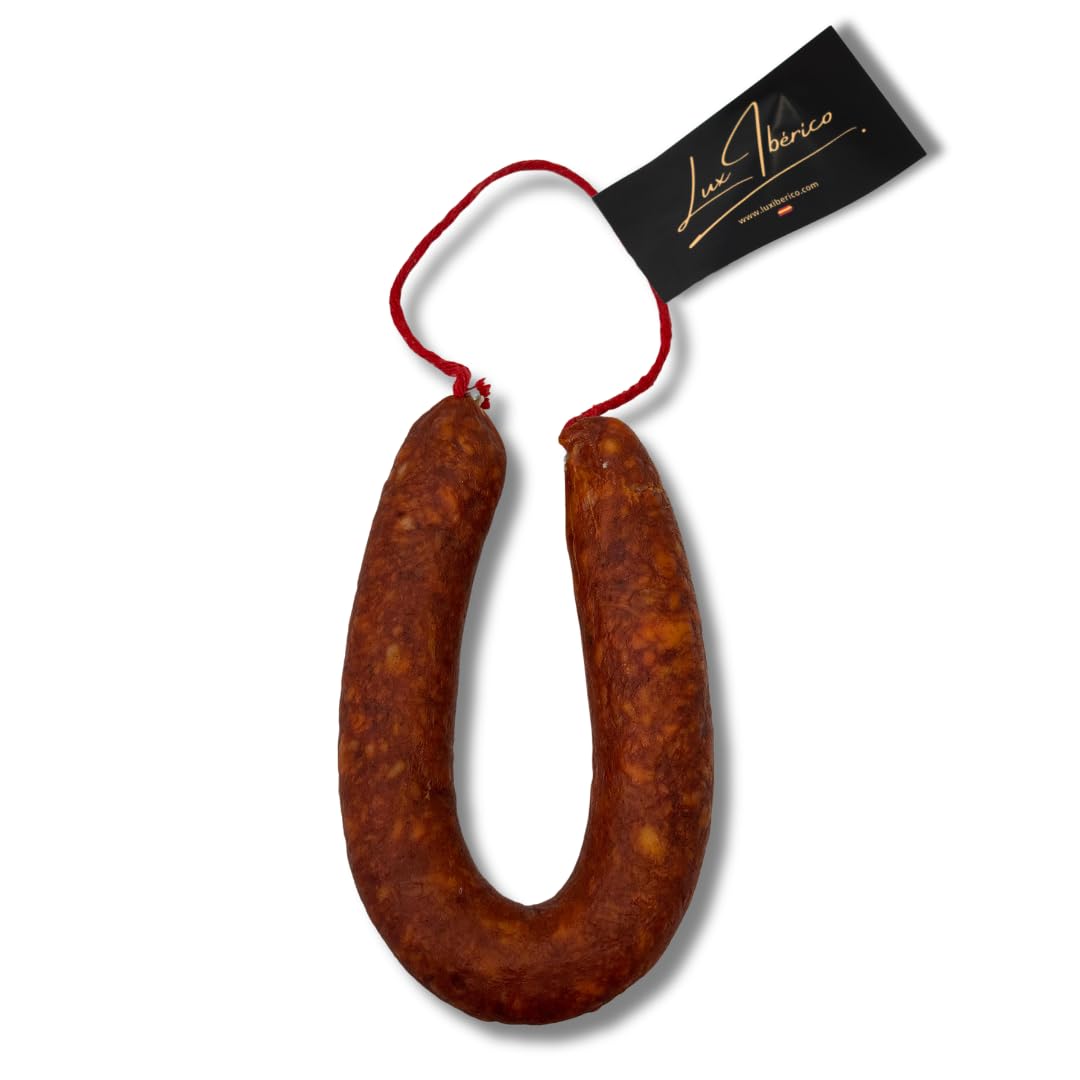 LUX IBÉRICO - Morcilla Patatera Ibérica (250g) – Embutido Tradicional - Origen Extremadura - Envasado al Vacío (PICANTE)